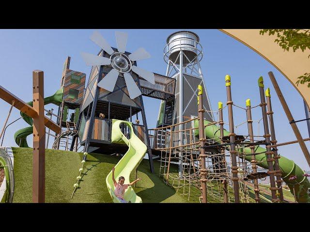 Thanksgiving Point Farm Country -  Lehi, UT - Visit a Playground - Landscape Structures