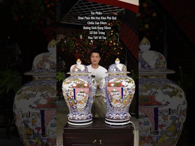 TÁC PHẨM CHOÉ PHÚC NHI HOA KHAI PHÚ QUÝ  #dophongthuy #phongthuy #phongthuyminhlong
