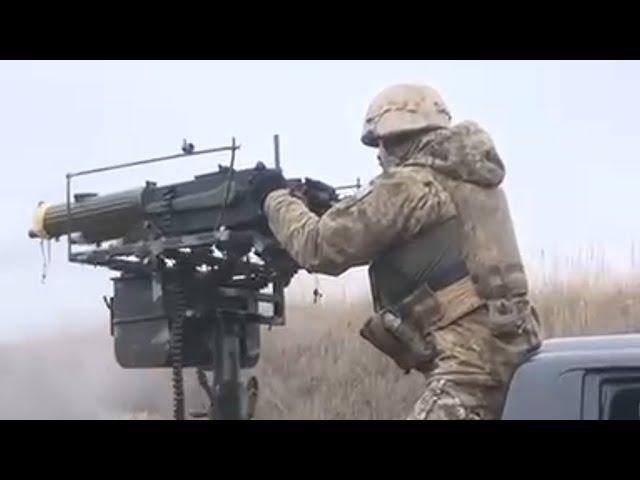 Mobile air defense of Ukraine, installation of 3 Maxim machine guns