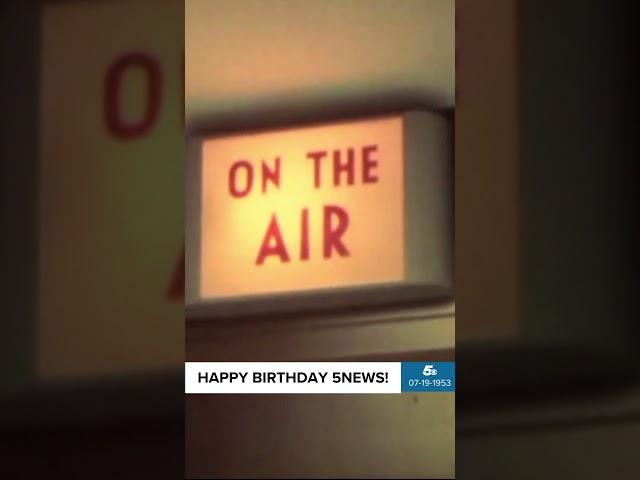 5NEWS is celebrating 70 years on air!! #5NEWS #KFSM #tv #vintagetv #vintagenews