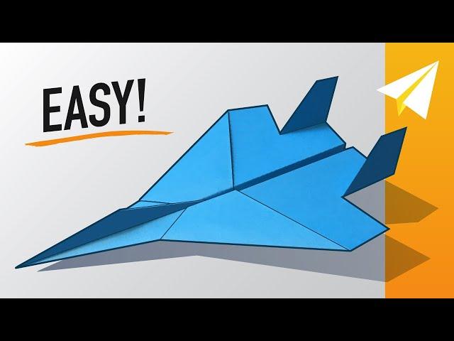 EASY F-15 Paper Airplane! How to make an Amazing Paper Jet, Designed by Project Paper