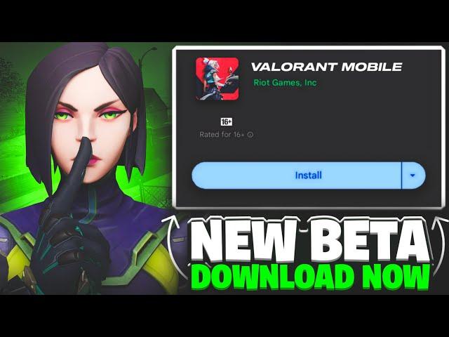 VALORANT MOBILE NEW BETA OFFICIAL DATE REVEALED  DOWNLOAD NOW