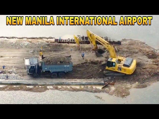 TULOY TULOY ANG PAGTAMBAK NG LUPA/NEW MANILA INTERNATIONAL AIRPORT UPDATE 12/19/2024