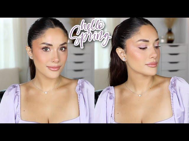 GLOWY SPRING MAKEUP TUTORIAL WITH NEW MAKEUP RELEASES