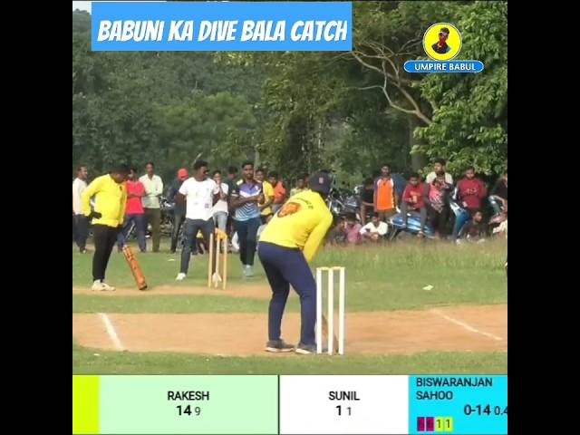 Babuni ka dive bala catch 🫴: #umpirebabul #cricket #shorts #viral #catch #trending #youtubeshorts