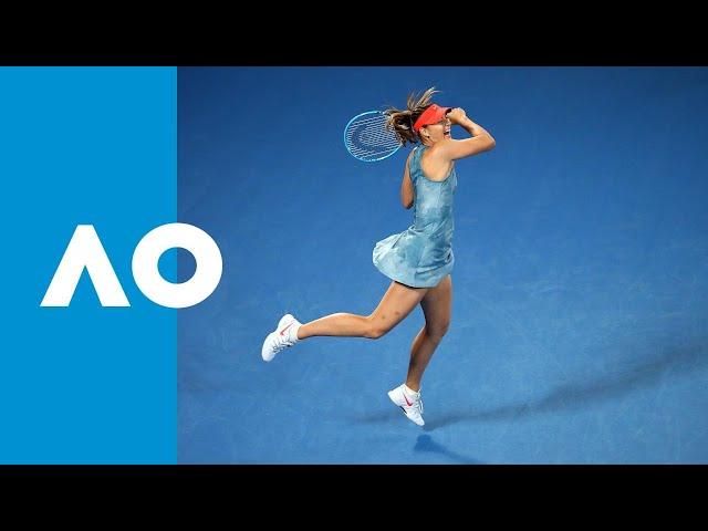 Maria Sharapova v Caroline Wozniacki match highlights (3R) | Australian Open 2019