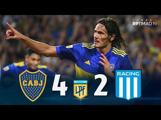 Boca Juniors 4 x 2 Racing ● Copa Liga Argentina 2024 Extended Goals & Highlights ᴴᴰ