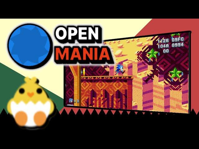 Sonic OpenMania Framework and Hatch Engine Demonstration