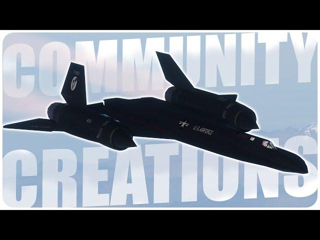 Touching space in an SR71 BLACKBIRD & Much More! | Flyout community designs Ep.6!