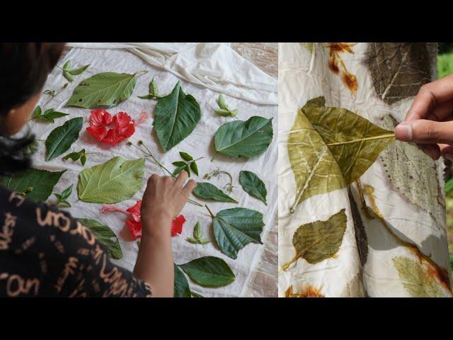 The Secret Recipe of Ecoprint (Full Tutorial) Part 1 Scouring and Mordant