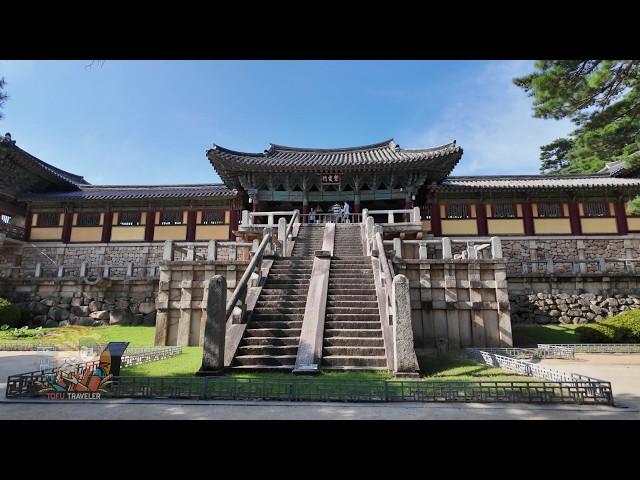 Walk to Bulguksa, The 8th Century Buddhist Complex at Gyeongju | KOREA WALKING TOUR (4K)