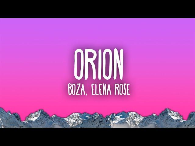 Boza, ELENA ROSE - Orion