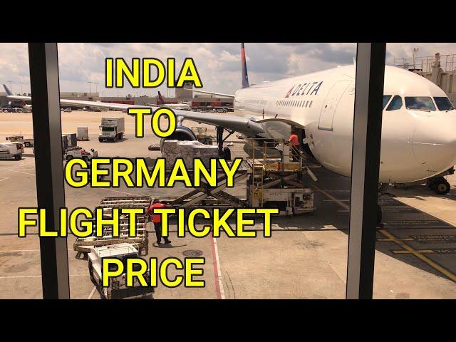 India to Germany Flight Ticket Price Kitna Hota Hain