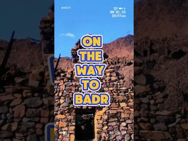 On the way to Badr #badr #umrah #madina #makkah #saudiarabia #india #vlog #travel