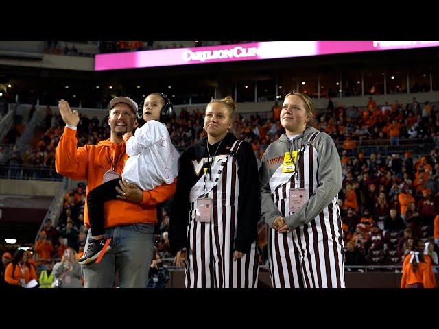 Virginia Tech football Carilion Kids Captain October Recap