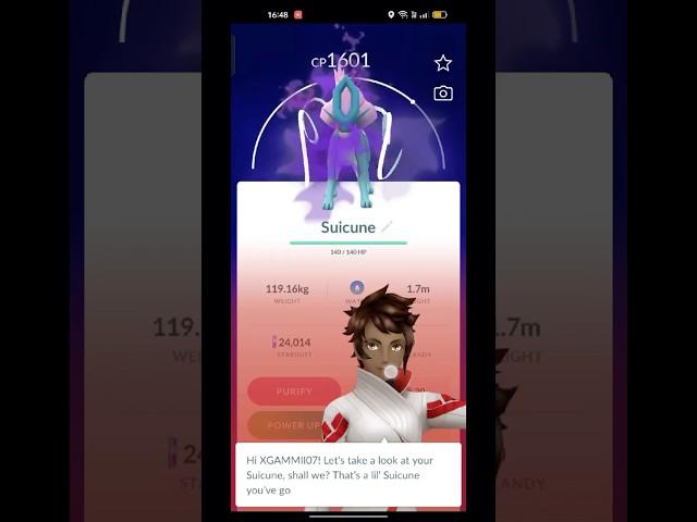 Let’s purify suicune… #pokemon #pokemongo