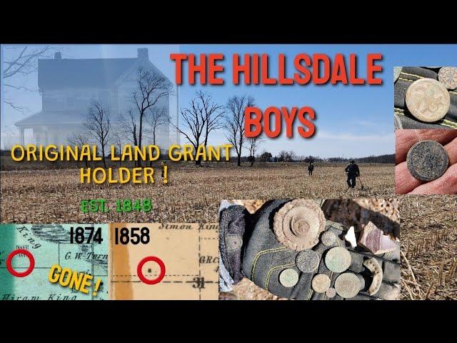 Metal Detecting With The Hillsdale Boys ORIGINAL LAND GRANT HOLDER !