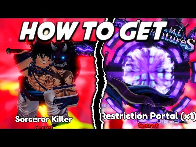 How To Get Secret Sorceror Killer/Toji In Anime Adventures Update 20!