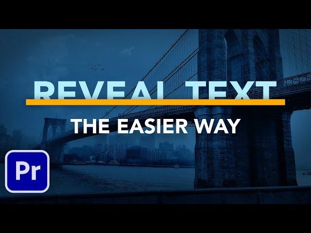 Text Animate in Adobe Premiere Pro