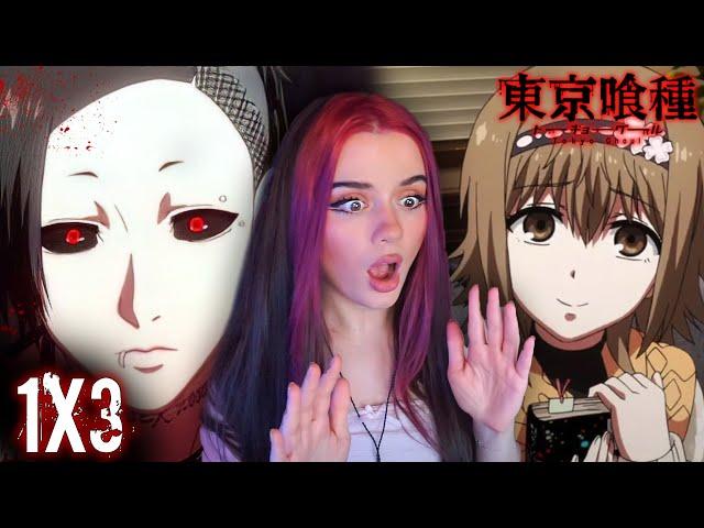 HINAMI is here! Tokyo ghoul 1x3 REACTION