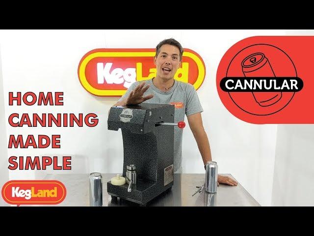 Cannular Can Seamer - CAN YOUR HOME BREW NOW