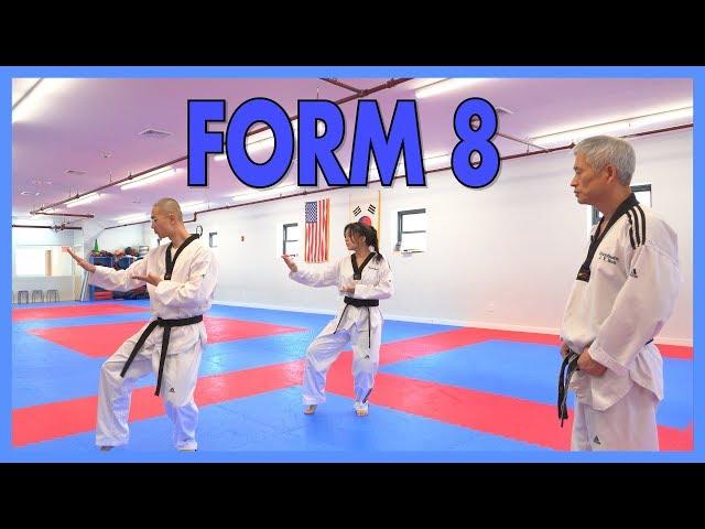 Taekwondo Form 8 - Last Form Before Black Belt Forms!