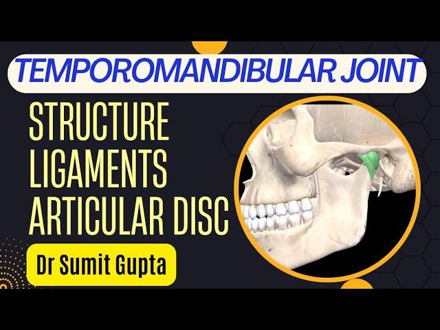 TEMPOROMANDIBULAR JOINT : Structure and anatomy of temporomandibular joint ligaments