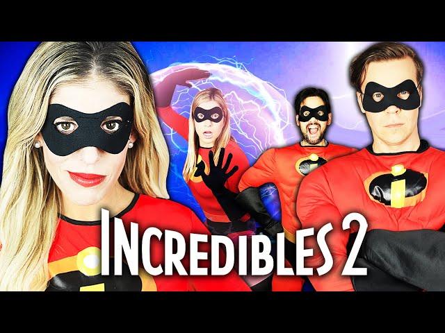 Giant Incredibles in Real Life Again! | Rebecca Zamolo