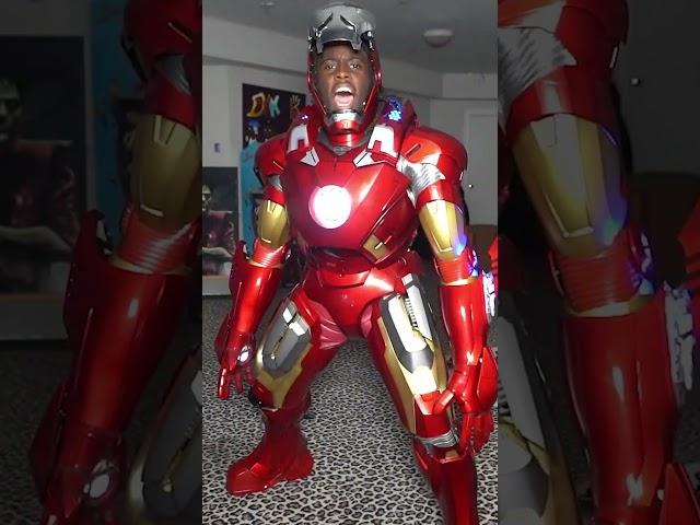 Kai Cenat Gets Working Iron Man Suit