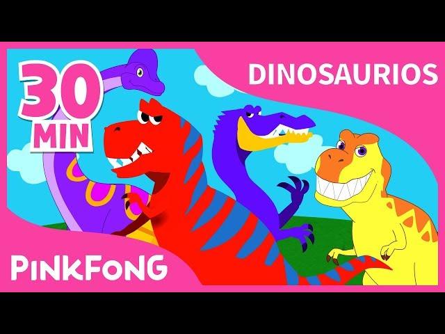 Las Mejores Canciones de Dinosaurios | +Recopilación completa | Pinkfong Canciones Infantiles