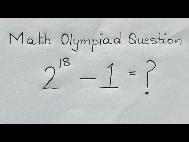 Norway Math Olympiad Question | You should be able to solve this!