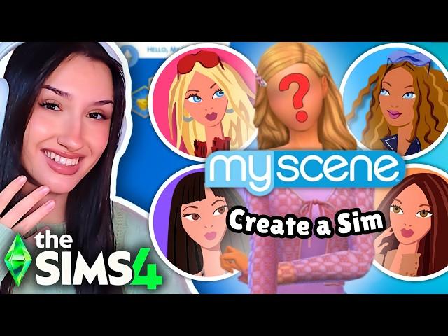 recreating the MY SCENE DOLLS in The Sims 4