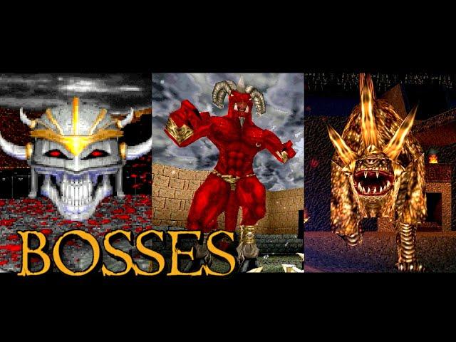 All Bosses of Heretic & Hexen (1994 - 1998)