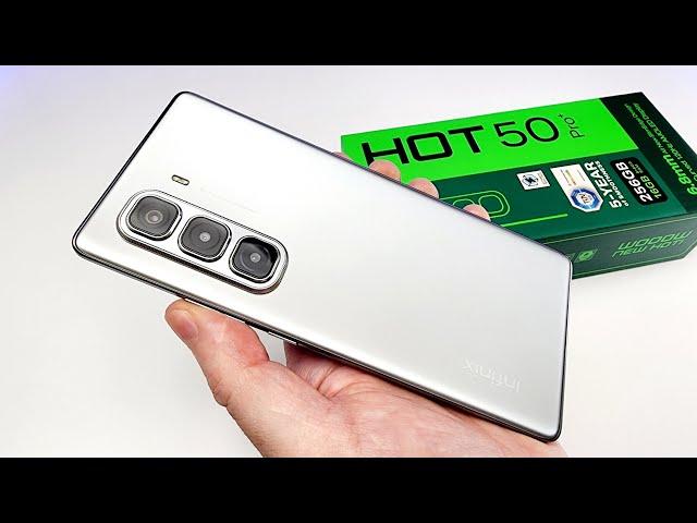 Вот ПОЧЕМУ СТОИТ Купить Смартфон Infinix Hot 50 Pro Plus!  Быстрый Обзор ПЛЮСЫ и МИНУСЫ