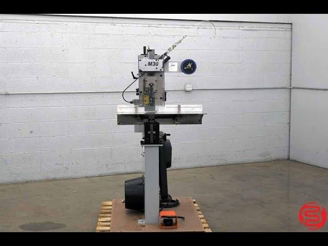 Deluxe M30 1 1/4" Flat Book / Saddle Stitcher