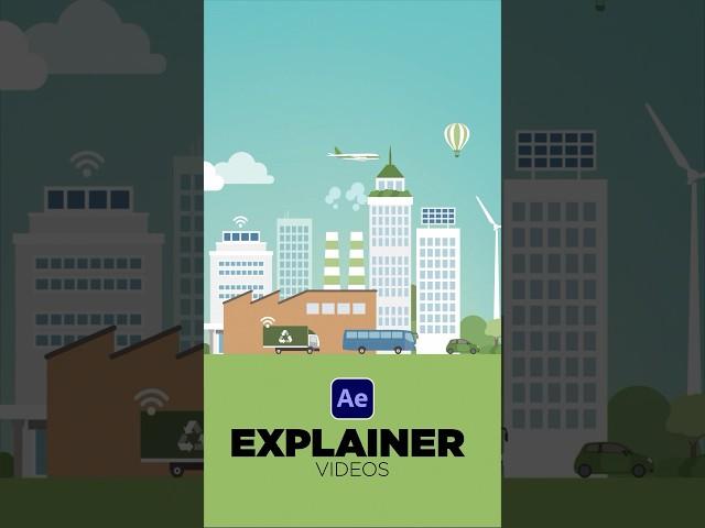 How to Create Explainer Videos in After Effects #tutorial