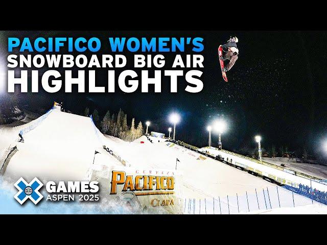 BEST OF Pacifico Women’s Snowboard Big Air | X Games Aspen 2025