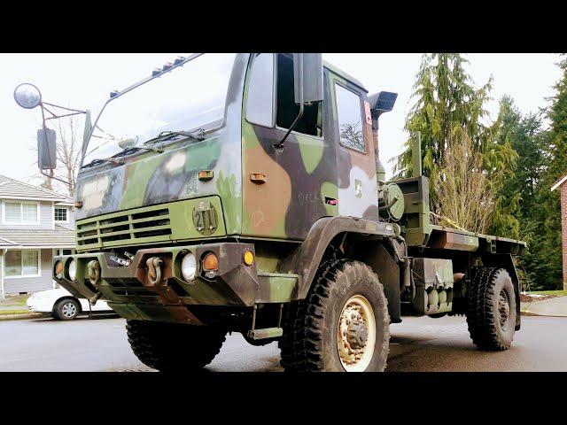 OFF-ROAD TRUCK ON STEROIDS: Stewart & Stevenson M1078 LMTV Complete Tour