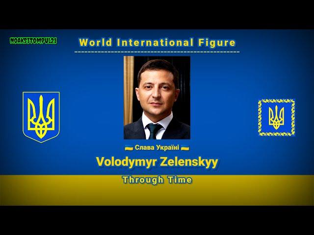 World International Figure - Volodymyr Zelenskyy's Through Time (1978-Present)