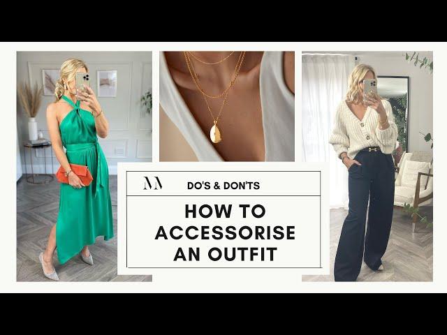 HOW TO ACCESSORISE AN OUTFIT USING JEWELLERY, BOOTS, BELTS, BAGS & OUTERWEAR. AUTUMN/WINTER STYLING