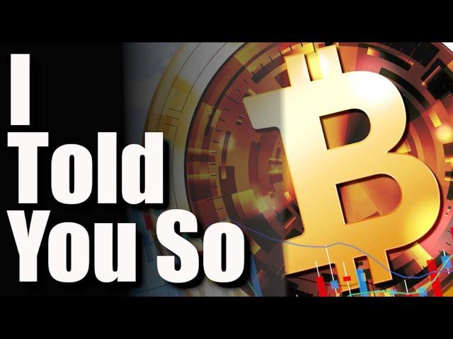 THE COUNTDOWN HAS BEGUN Told You This Was Going To Happen, IF YOU HOLD BITCOIN Prepare To Make MONEY