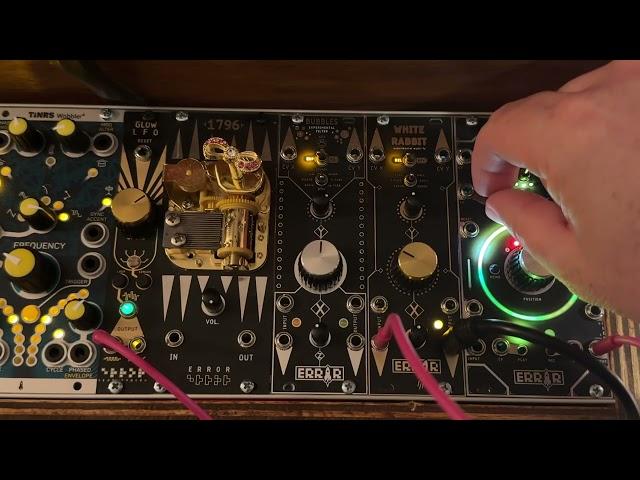 Brinta granular sampler in Eurorack