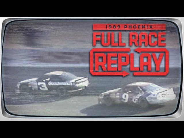 Bill Elliott dominates 1989 Autoworks 500 from Phoenix Raceway | NASCAR Classic Full Race Replay