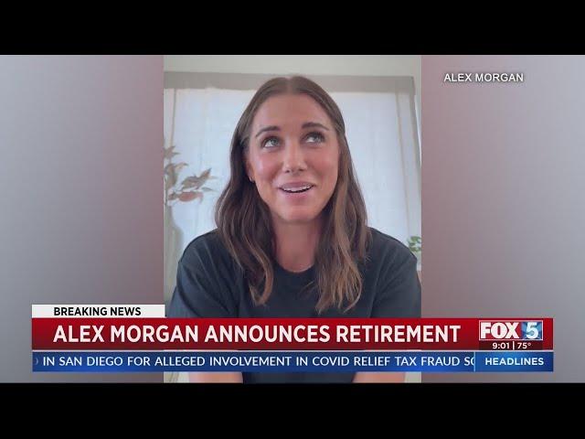 San Diego Wave FC star Alex Morgan announces retirement