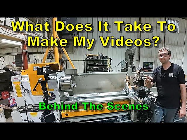 Behind The Scenes, What It Takes To Make A Topper Machine LLC Video.  Filming, Editing, & Uploading