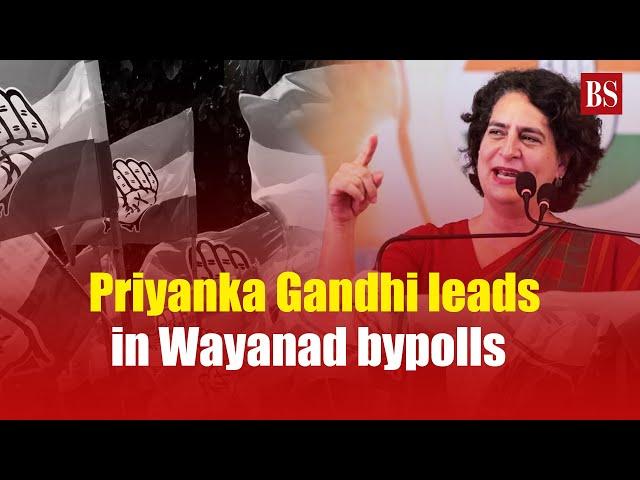Wayanad bypolls: Priyanka Gandhi breaks Rahul's record, leads by 400,000 votes | Bypoll results