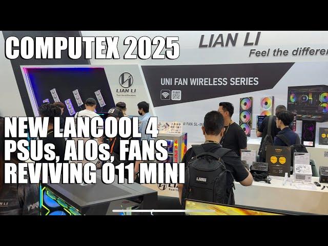Lian Li @ Computex - New Cases Different Form Factor, LCD AIO That Can Pivot, RGB Software