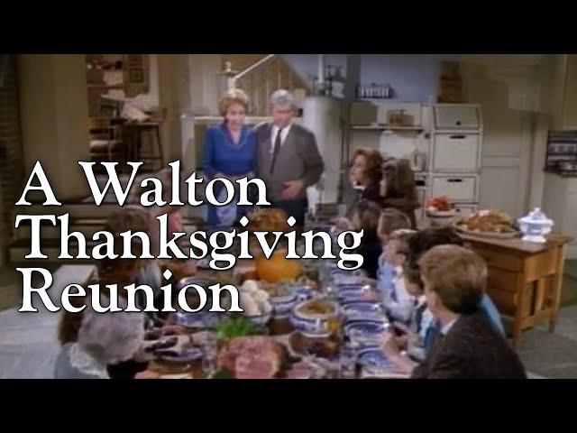 The Waltons - A Walton Thanksgiving Reunion  - behind the scenes with Judy Norton