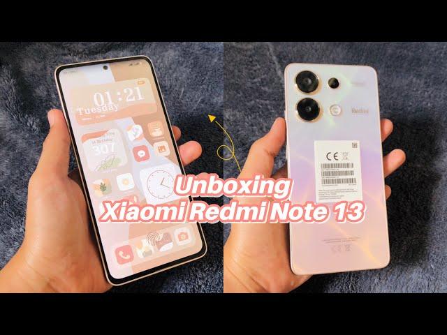 Xiaomi Redmi Note 13 Unboxing + Aesthetic Set-up | Ocean Sunset