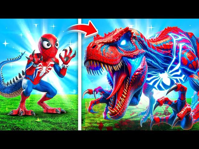 Upgrading Spiderman To T-REX SPIDERMAN In GTA 5!